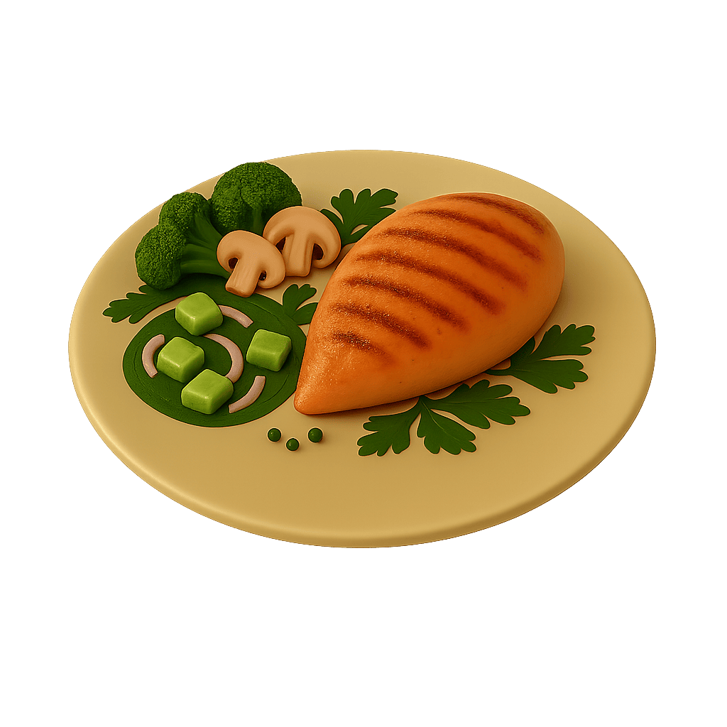 Animacion Filete de pechuga.